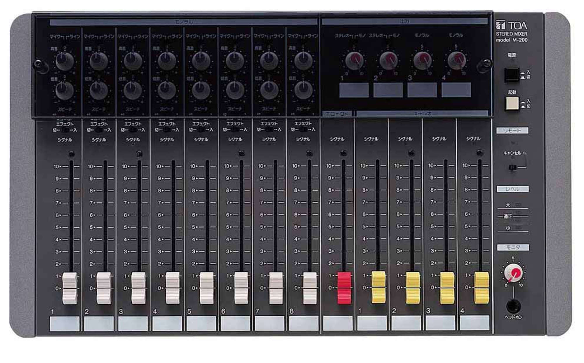 ステレオミキサー (M-200C) | TOA株式会社