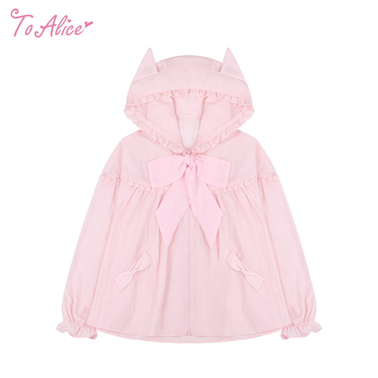ToAlice】 C8677ケープシルエット猫耳フードアウター【30％OFF】 - To