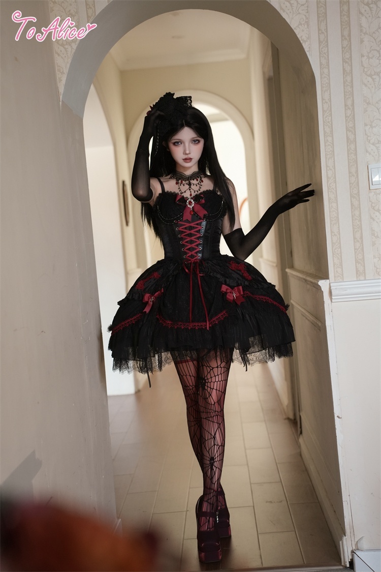 BlackShamrock】F178デビル×クロスコルセット風ドレス - To Alice