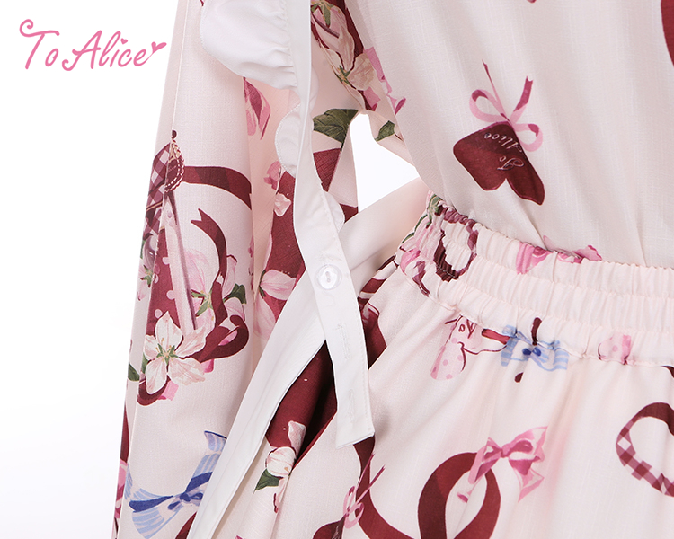 ToAlice】L1012林檎猫姫浴衣セット - To Alice