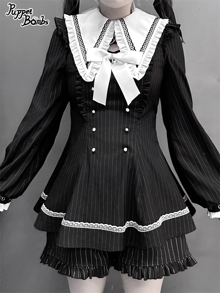 PuppetBombs】Q349 ピンストライプセットアップ - To Alice