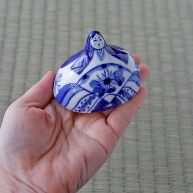 砥部焼の和食器 きよし窯の雛人形【砥部工房 からくさ】