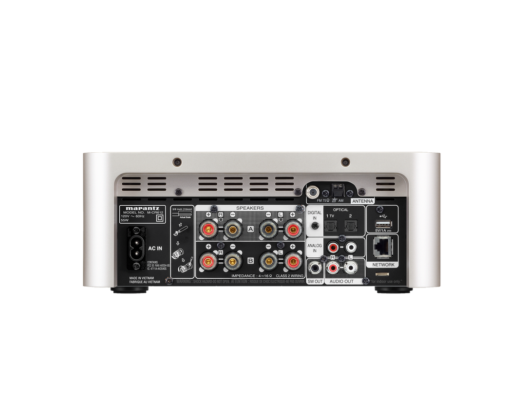 Marantz M-CR612 Compact Amp/CD Player/Streamer – Todds Hi Fi