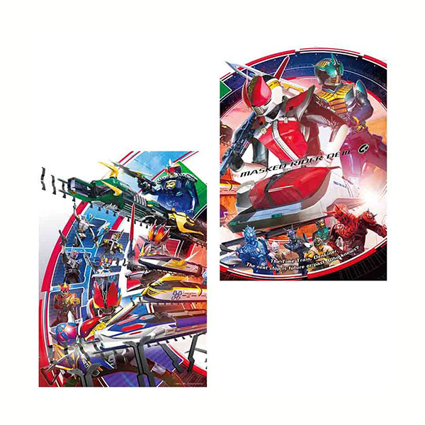 仮面ライダー電王 2ポケットメタリッククリアファイル【仮面ライダー