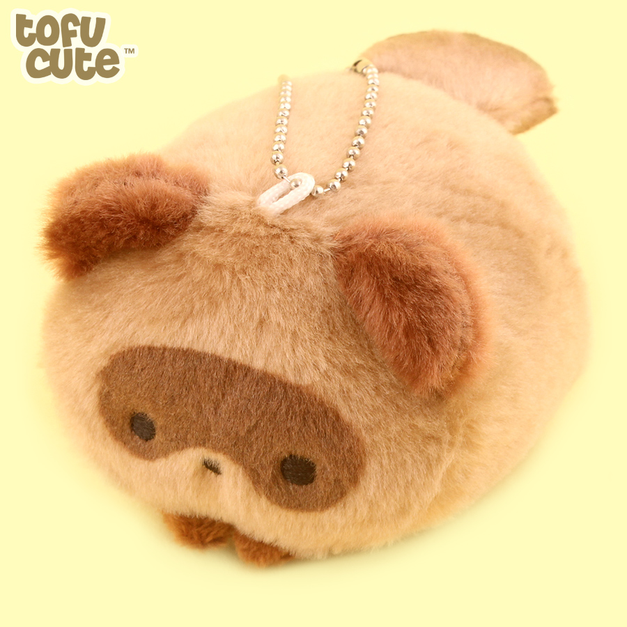 Buy KoroKoro Kitsune Fox & Tanuki Plush Keychain at Tofu Cute