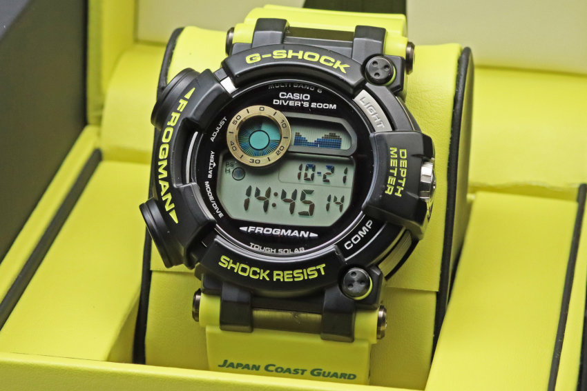 カシオ ジーショック フロッグマン 海上保安制度創設70周年