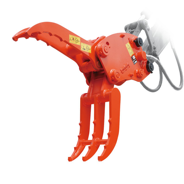 首振り式グラップル(つかみ機) | TOKU