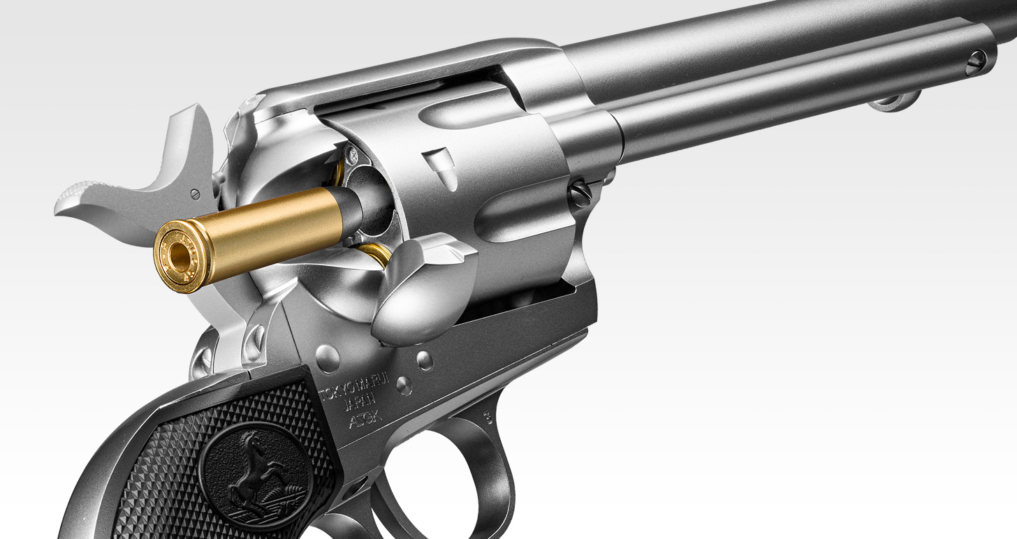 SAA.45 アーティラリー 5 1/2インチ シルバー - エアーリボルバー プロ