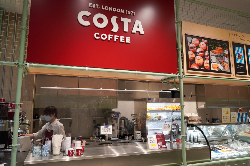 ヨーロッパ最大チェーン「コスタ コーヒー」日本上陸！銀座で初の