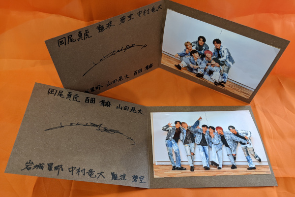 プレゼント】LIL LEAGUE メンバーの直筆名前入りフォトカード2名様に