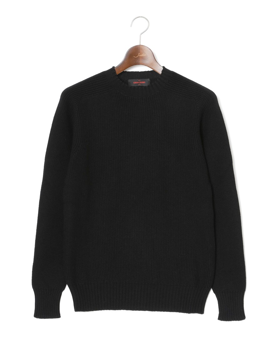 8Gレインウール クルーニット｜GRAN SASSO（グランサッソ）｜TOKYOlife