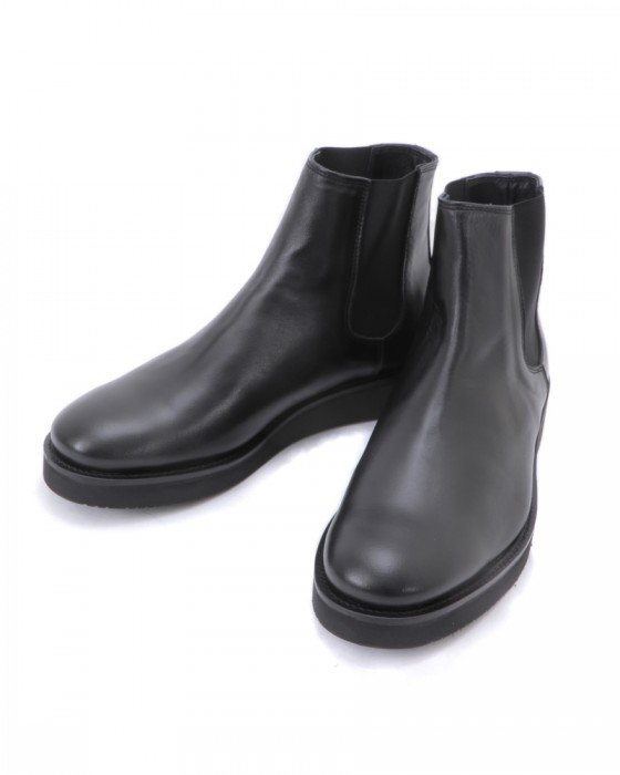 サイドゴア レザーショートブーツ【DART/ダート】｜YOAK（ヨーク