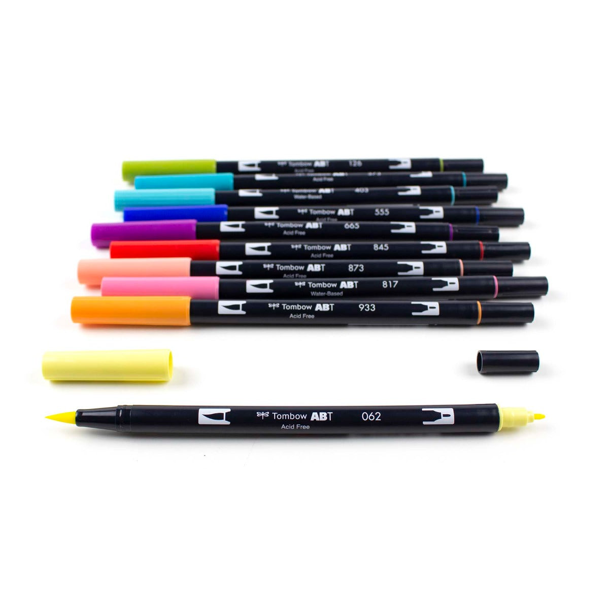 Dual Brush Pen Art Markers 10-Pack | Retro | Brush Markers