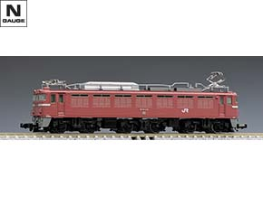 JR EF81形電気機関車(95号機・レインボー塗装・Hゴムグレー) ｜製品