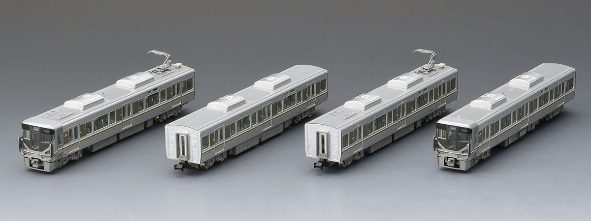 JR 225-0系近郊電車（転落防止幌付・4両編成）セット｜製品情報｜製品