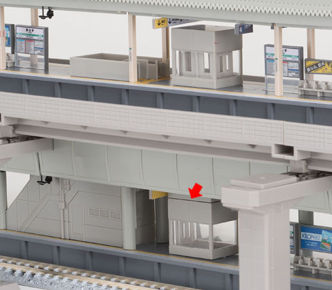 TOMIX N情報室 高架複線階層駅セット Vol.1