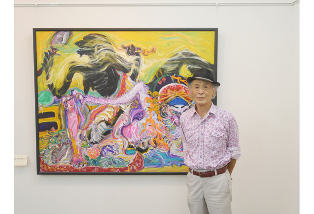 大胆な色 力強い線で描く | 東日新聞