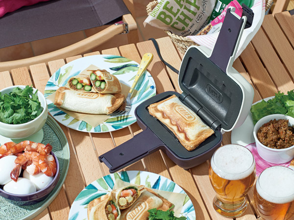 ラドンナ Toffy トフィー ハーフホットサンドメーカー アッシュ