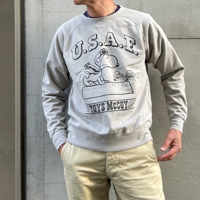 トイズマッコイ TOYS McCOY新作スヌーピースウェット入荷！ | トップ