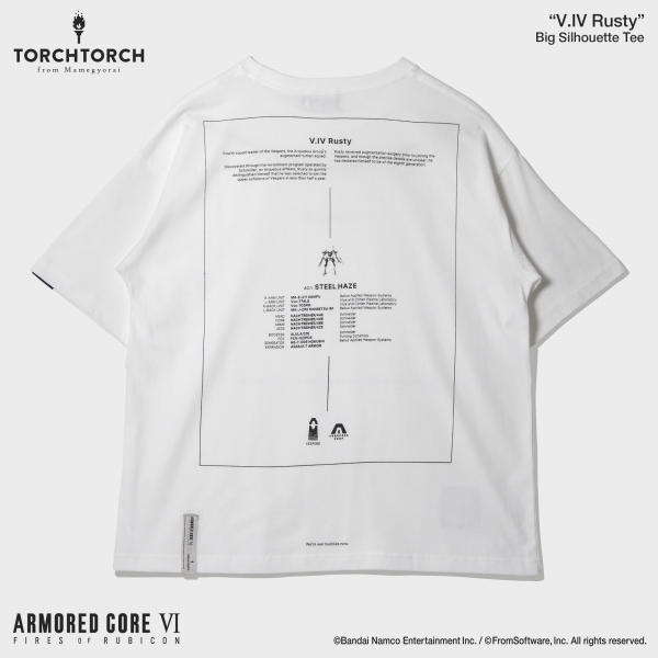V.IV ラスティ ビッグシルエットTシャツ | TORCH TORCH