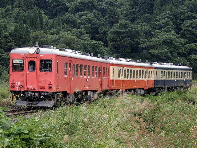 普通キハ52大糸リレー号 | キハ52形《首都圏色》 | JR大糸線 | 南小谷