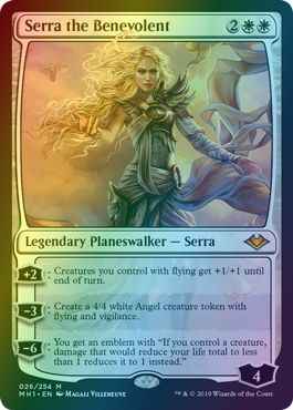 慈悲深きセラfoil1枚 慈悲深きセラ MH1 日本語 FOIL 慈悲深きセラ/Serra