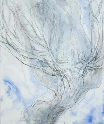 青、赤、緑の丸と小さな丸たち|田中敦子Atsuko Tanaka