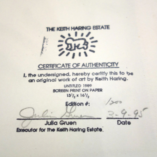 POP SHOP VIPOP SHOP VI|キース・ヘリングKeith Haring