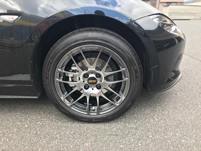 NDロードスターにBBSを装着！ | 店舗おススメ情報 | タイヤ館 倉敷中島