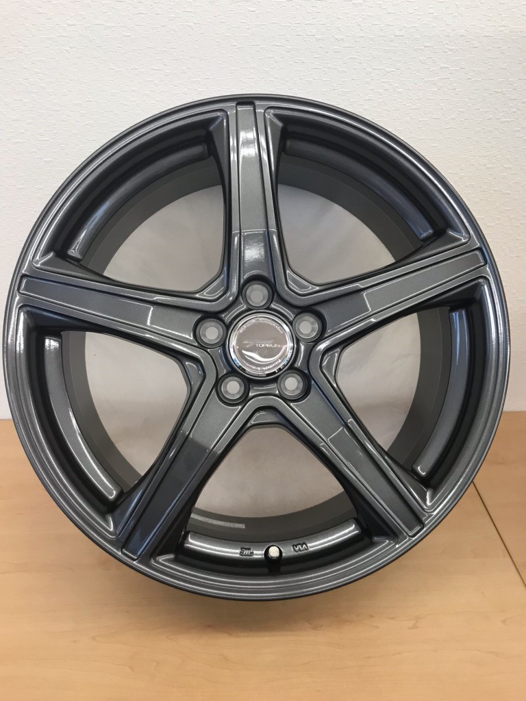 ブリヂストンアルミホイール【TOPRUN VR5 (ﾄｯﾌﾟﾗﾝ VR5)】入荷しました