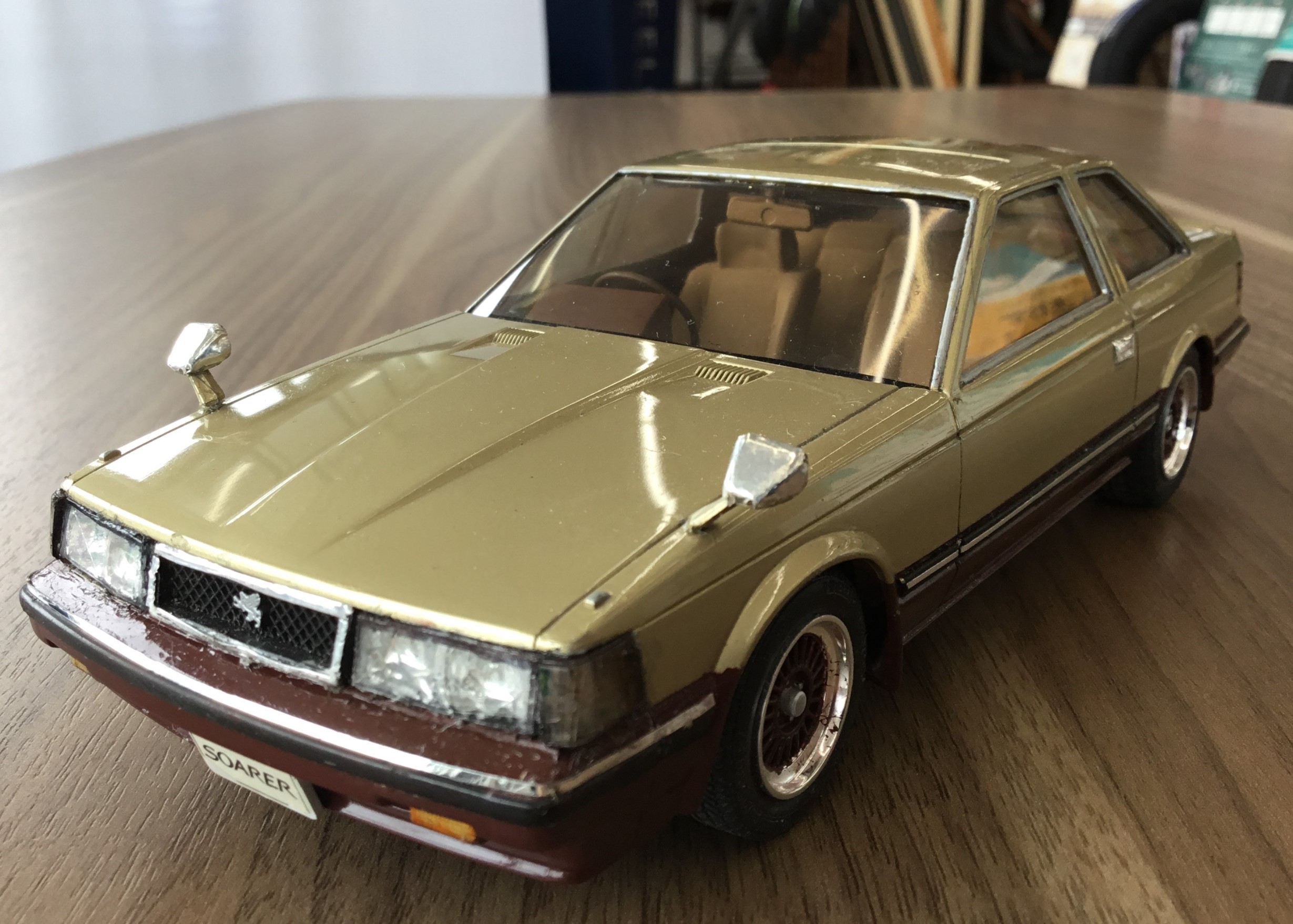 10ソアラのプラモデル( ಠωಠ) | 店舗おススメ情報 | タイヤ館 西尾