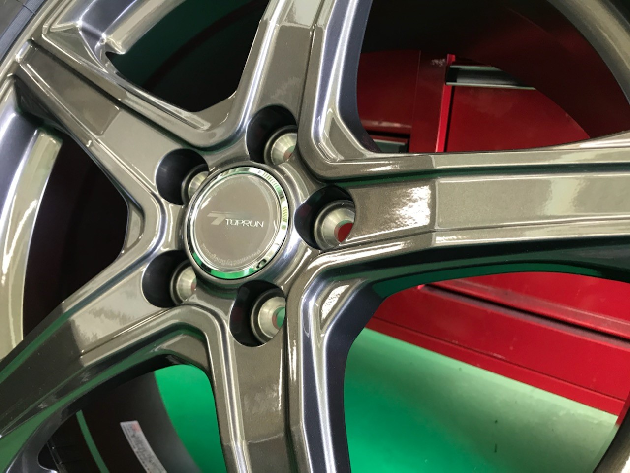 トヨタ ウィッシュ トップランVR5 17インチ タイヤホイールセット