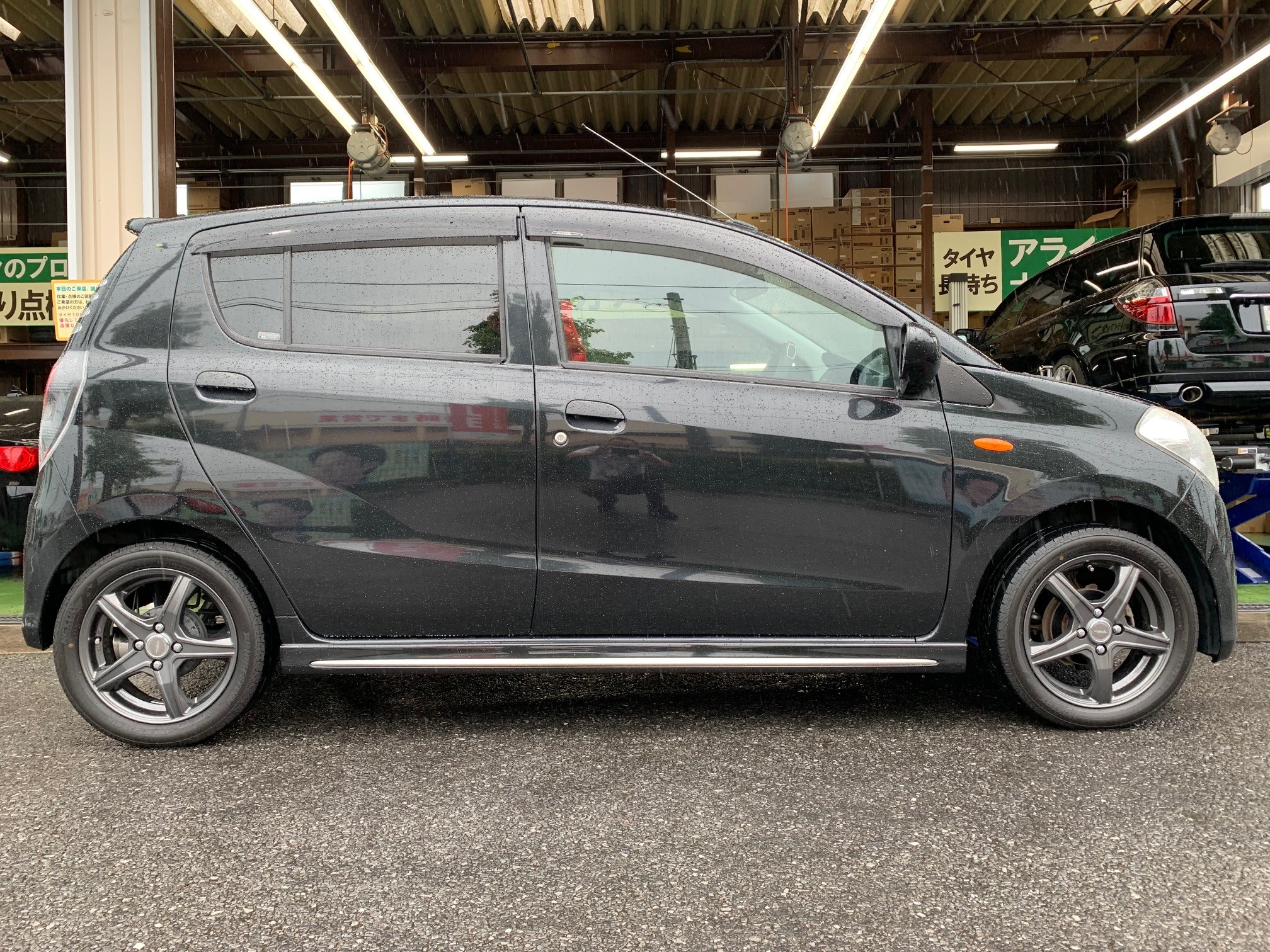 ダイハツ・ミラカスタム・L275S】 ダウンサス交換 | 店舗おススメ情報