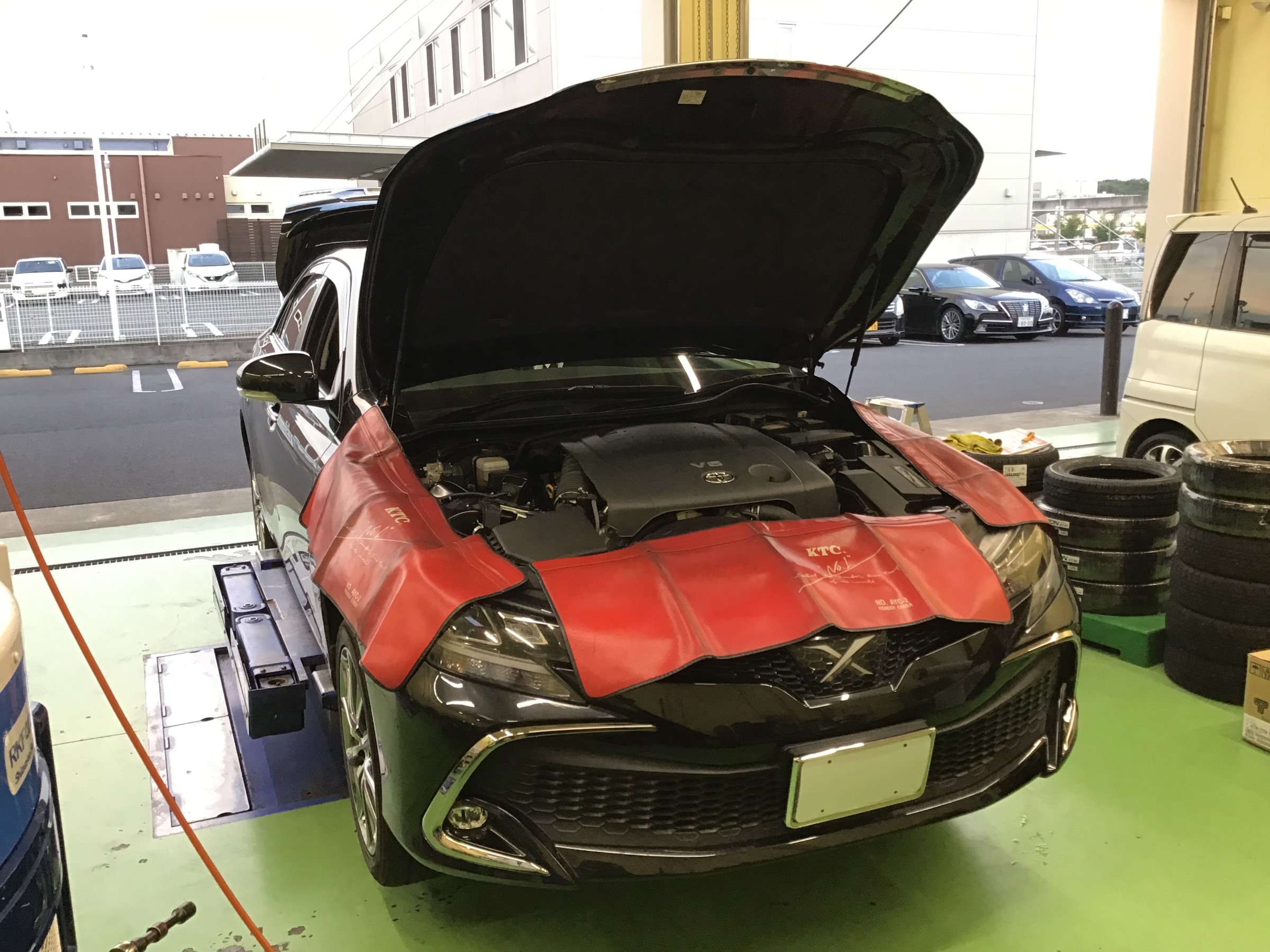 TOYOTAマークX(GRX130) BLITZダンパーZZR(車高調)お取り付け！ | 店舗