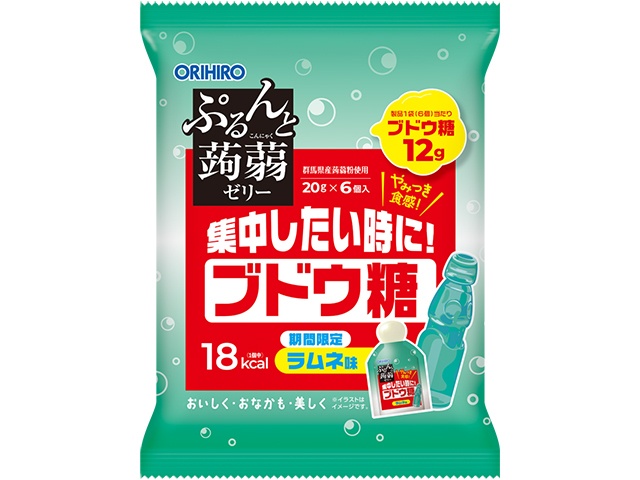 オリヒロ ぷるんと蒟蒻ゼリーパウチブドウ糖 (4571157250540) の仕入れ