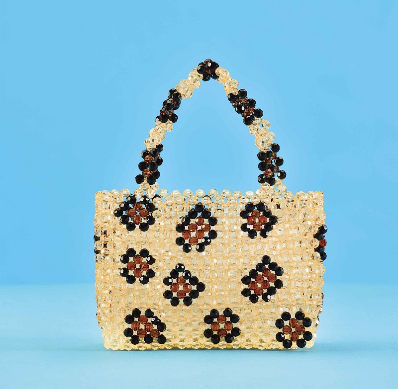 ビーズバッグ（レオパード） - パナミ手芸の総合オンラインショップ