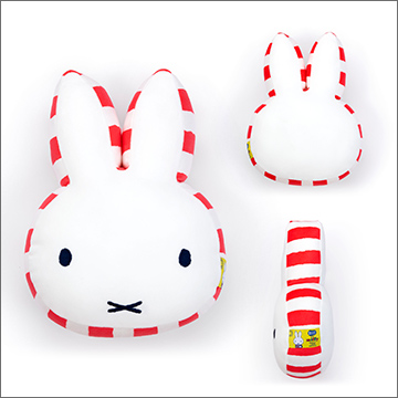 ブルーナ／しましま Mocchi-Mocchi-Style／フェイス型ぬいぐるみ