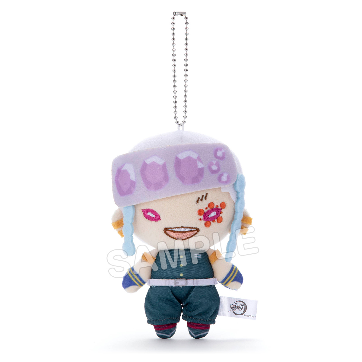 にとたん 鬼滅の刃 ボールチェーン付ぬいぐるみ 宇髄天元｜商品情報