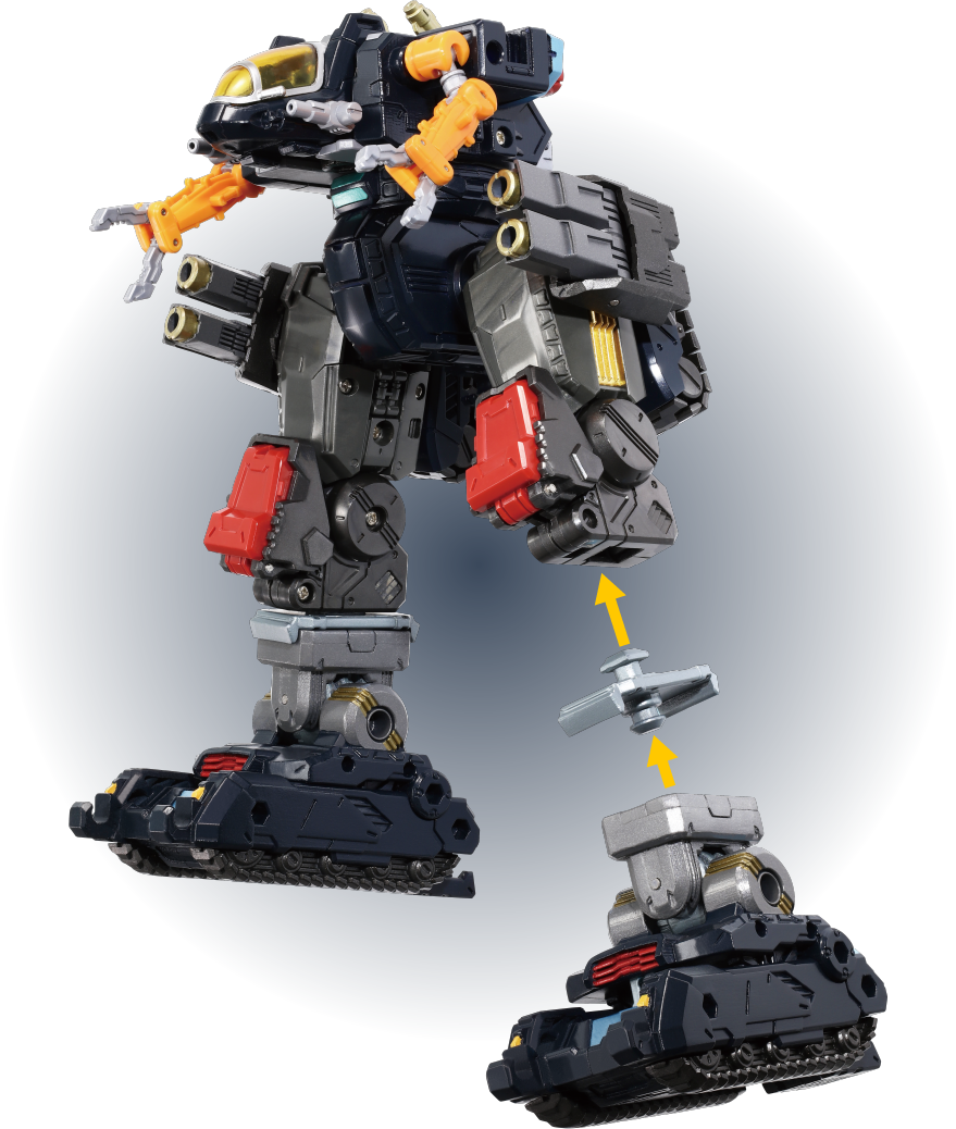 【開封品】ダイアクロン ビッグパワードGV＜ヴァースキャリバー＞ ヴァースシステム連動！怒涛の新機能を満載した究極型ビッグパワード