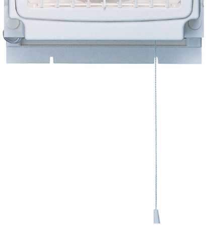 窓用ツインファン引きひもタイプ同時給排形（窓用換気扇／窓用ツイン