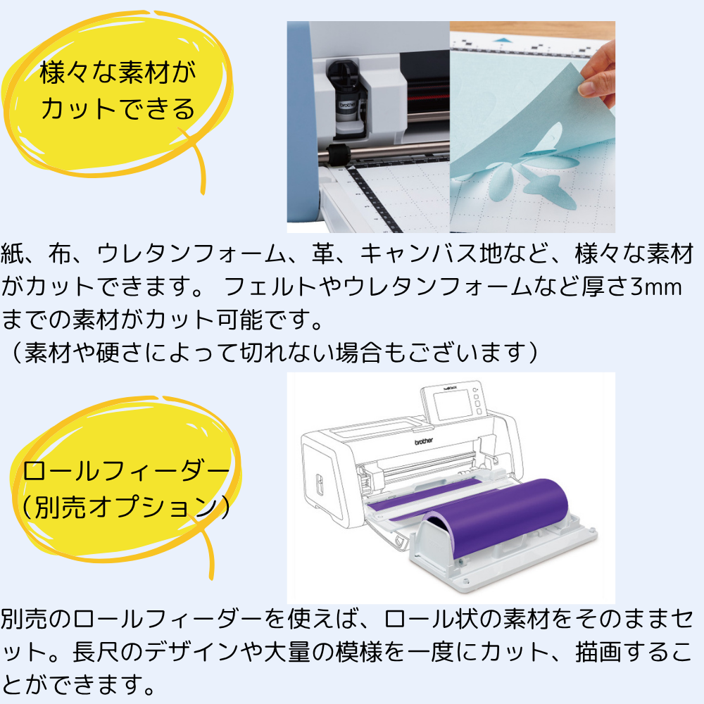 ScanNCutDX SDX1000｜ブラザー｜【あなたの街のミシン専門店】ミシン