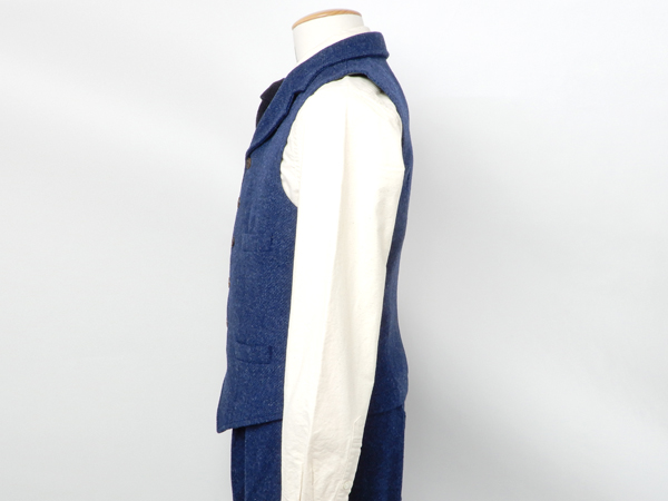 MALLORY VEST - HARRIS TWEED / マロリーベスト - ハリスツイード