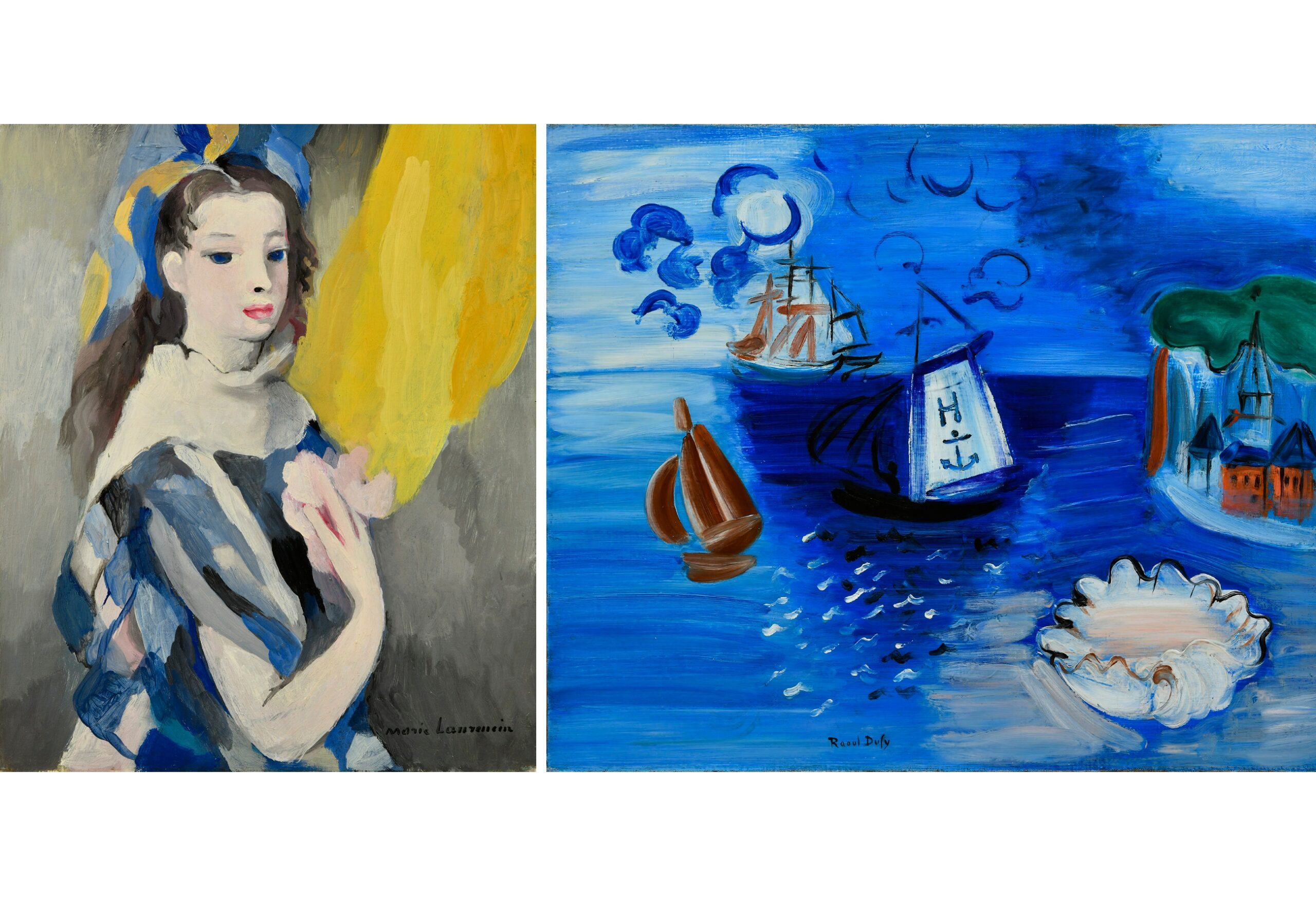 デュフィとローランサン╶ モードに触れた二人╶ | ギャルリーためなが