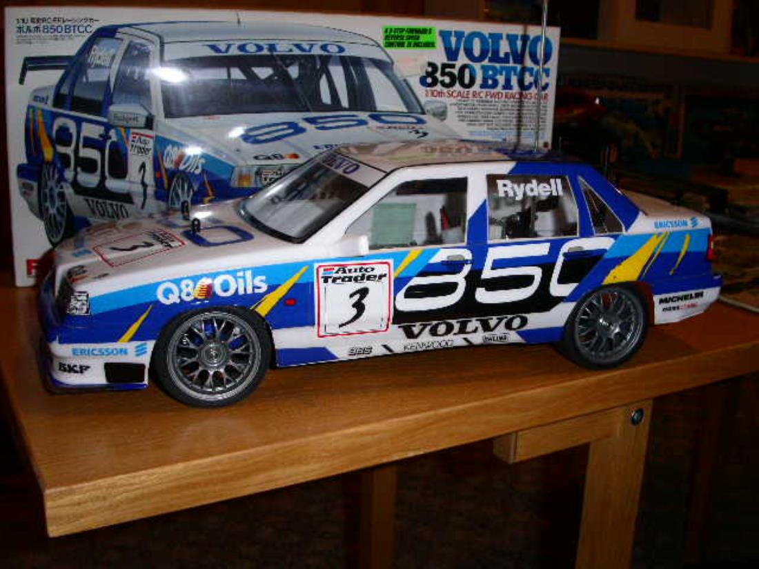 58183: Volvo 850 BTCC from akemag showroom, My first new Tamiya