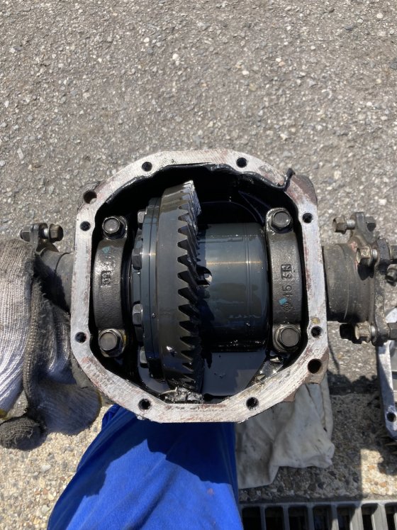 日産 R200 4.6 ファイナルギア ピニオン 交換 スカイライン系その1