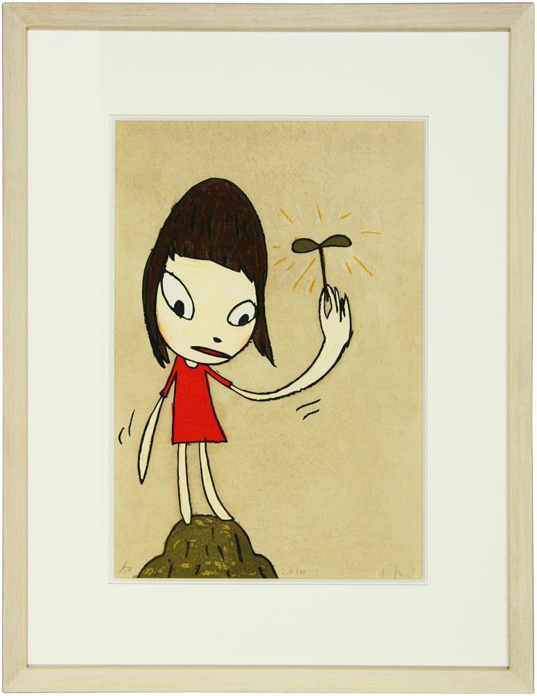 奈良 美智 「My little treasure」 Yoshitomo Nara - 創業36年 美術品
