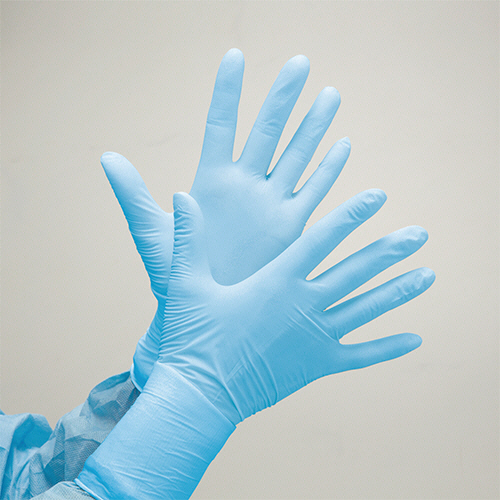 たのめーる】オオサキメディカル オオサキ ニトリルグローブI ブルー