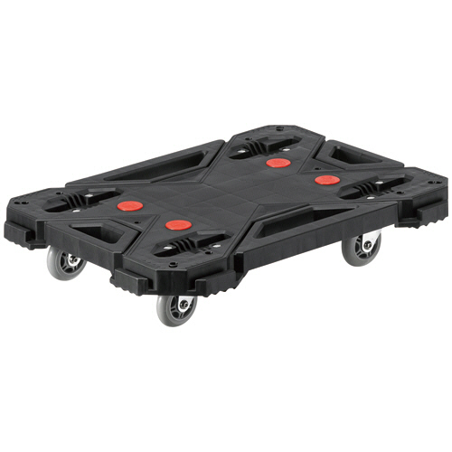 たのめーる】サンワサプライ 連結平台車 小 80kg荷重 CART-FA8BK 1台の通販