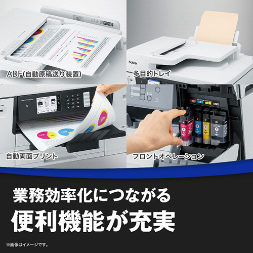 たのめーる】ブラザー インクジェット複合機 A3 FAX機能付 MFC