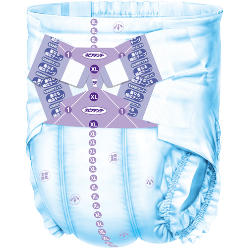 たのめーる】王子ネピア ネピアテンダー テープタイプ XL 1セット(60枚